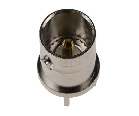 63-4874-53　RS Pro Straight 75Ω PCB Mount BNC Connector, jack, Nickel, Through Hole Termination　546-4033
