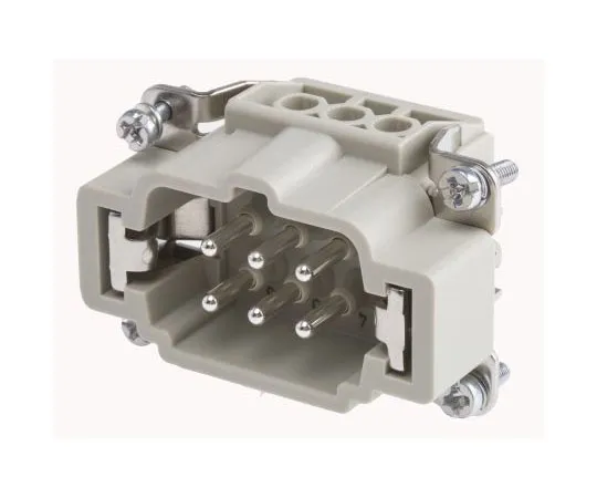 63-4663-44　Heavy-duty Connector Han E Series Male 6 Pole  16 A 500 V　09330062601
