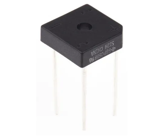 63-4898-86　Vishay GBPC608-E4/51, Bridge Rectifier, 6A 800V, 4-Pin GBPC6　GBPC608-E4/51