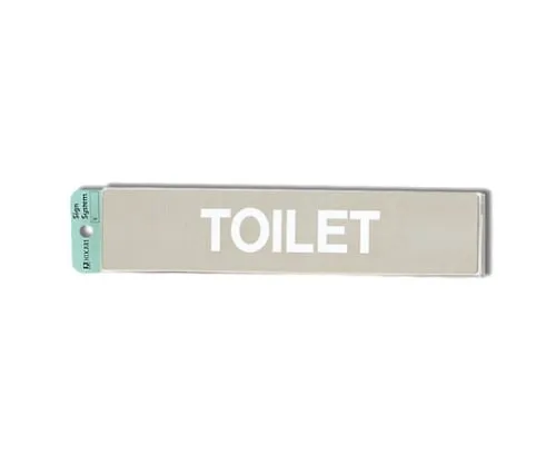 61-7436-85　TOILET 230mm x 50mm x 1mm　KS523-20