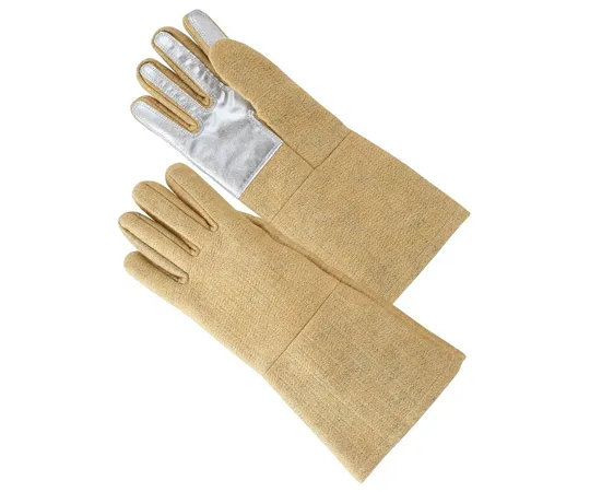 64-9331-91　Conex ® Heat Resistant Gloves (5 Fingers with Aluminum Palm) 36 cm　CGF7