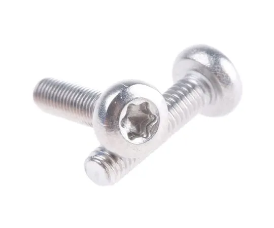 63-4748-80　Plain Pan Stainless Steel Tamper Proof Security Screw, M3 x 12mm　262-5853