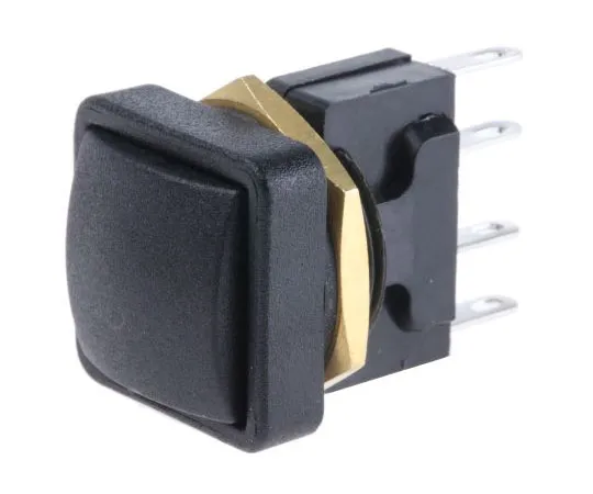 63-4698-73　ITW Single Pole Double Throw (SPDT) Momentary Push Button Switch, 16 (Dia.)mm, Panel Mount　49-59221