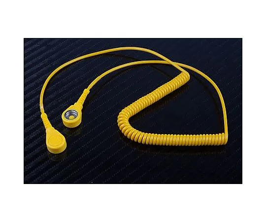 63-4750-99　Connecting ESD Grounding Cord 10mm, 1.8m Coiled　273-6717