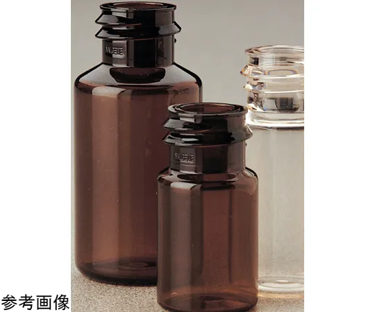 68-5629-73　Brown Serum Vials 10 mL PETG Module/Body Only Packaging Sterilized 1 Box (252 Pieces x 5 Packs)　342033-0010