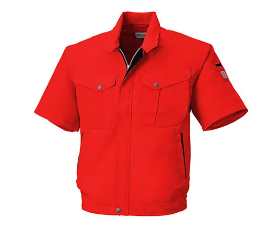 63-1795-41　Half-Sleeve Jacket Red x Black　5618-47-S