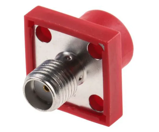 63-4787-99　Radiall Straight 50Ω Flange Mount SMA Connector, Solder Termination　R124510000W