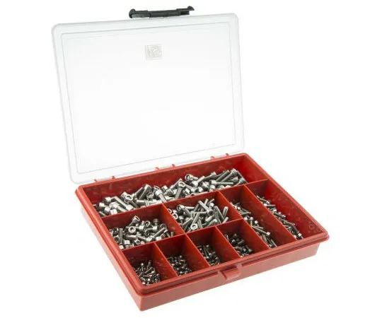 63-4736-89　545 piece Stainless Steel Screw/Bolt Kit, M3, M4, M5, M6　225-3363