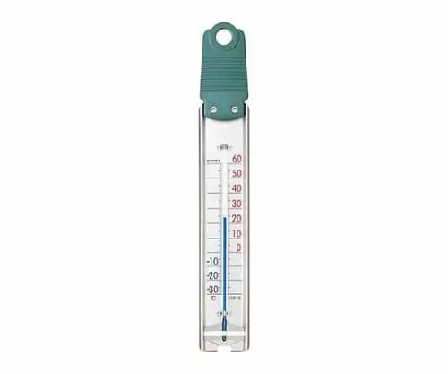 61-6865-43　Garden Thermo (Waterproof, Dustproof Thermometer) -30 - +60℃ 314 x 45 x 8mm　TG-6681