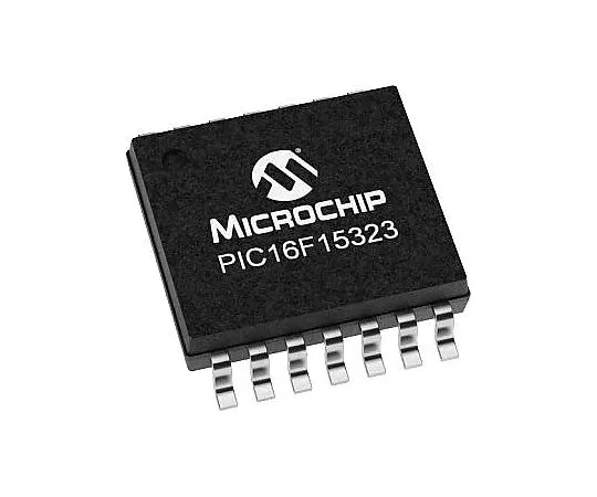 63-4693-79　Microchip PIC16F15323-I/ST, 8bit 8 bit CPU Microcontroller, 32MHz, 3.5 kB Flash, 14-Pin TSSOP　PIC16F15323-I/ST