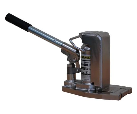62-3617-60　［Discontinued］Clean room Lever Rotation Jack with nail claw capacity 2t nail Long Type　G-40LC
