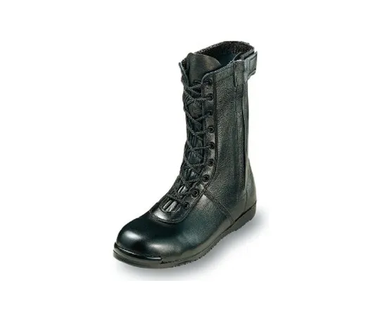 64-6538-76　High-Place Work Lace-Up Boots Zipper Black 23.5 cm　CH-S5800