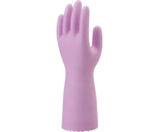 67-6858-44　PVC Gloves, Nice Hand Mew, Medium Thick, 1 Hand Left, Pink, M Size　NHMICK-L