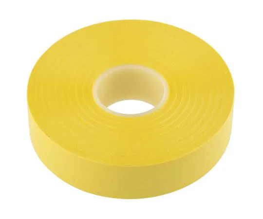 63-4737-92　Advance Tapes Yellow Electrical Tape, 19mm x 33m　193844