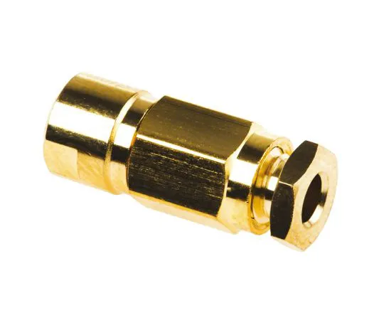 63-4874-26　RS PRO Straight 50Ω Cable Mount SMC Connector, Clamp Termination, RG174 A/U　546-3428