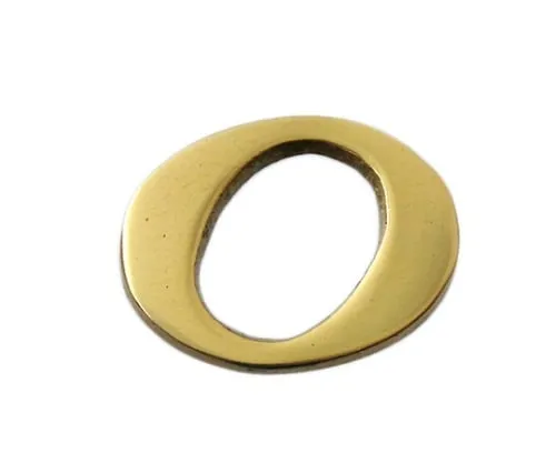 61-7430-65　Brass Gold Characters Large Characters English O　QL20-O