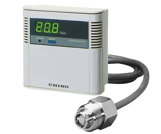 67-4914-76　Mg1200Series Detector Separated Oxygen Meter (Lead 5 M, Transmission Signal: 0~250 Mv, Acidity Meter Mode Ii, Display: 0.0~25.0%O2 Fixed, Transmission Output: Supports 0.0~25.0%O2)　MG1250-100