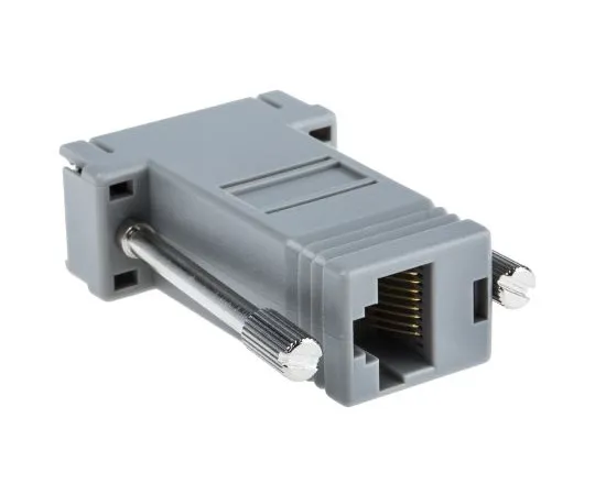 63-4897-22　RS RJ45 Female to D-sub, 9-Pin Female Network Adapter　625-6243