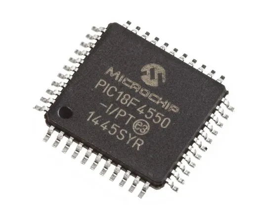 63-4895-99　Microchip, 8bit PIC Microcontroller, 48MHz, 32 kB, 256 B Flash, 44-Pin TQFP　PIC18F4550-I/PT