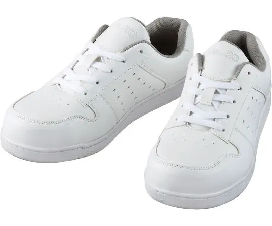 64-0991-23　Safety Shoes Lace-Up Type White 22.0 cm　S2071R
