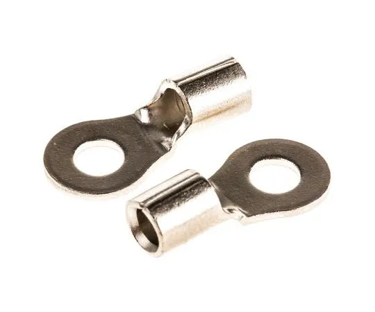 63-4699-92　TE Connectivity STRATO-THERM Series Uninsulated Nickel Plated Crimp Ring Terminal, M4 Stud Size, 2.6mm² to 6.6mm²　323061