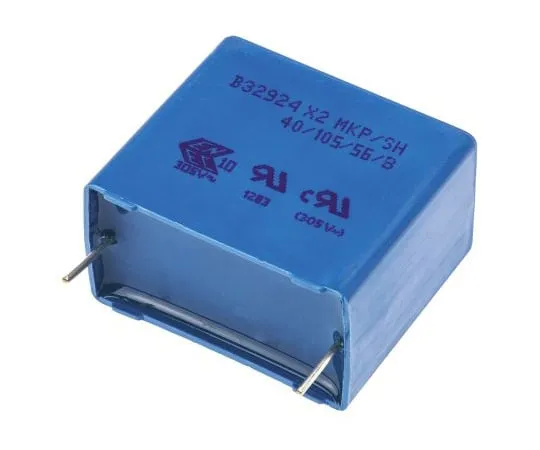 63-4834-06　EPCOS 3.3μF Polypropylene Capacitor PP 305V ac ±20% Tolerance Through Hole B32924C Series　B32924C3335M000