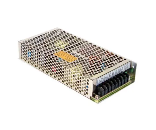 63-4913-39　Mean Well 133W Dual Output Embedded Switch Mode Power Supply SMPS, 4.6A, 5/24V dc Enclosed　RD-125B