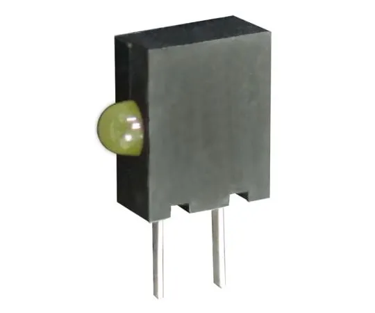 63-4892-75　Kingbright KM2520EH/1YD, Yellow Right Angle PCB LED Indicator, Through Hole 2.5 V　KM2520EH/1YD