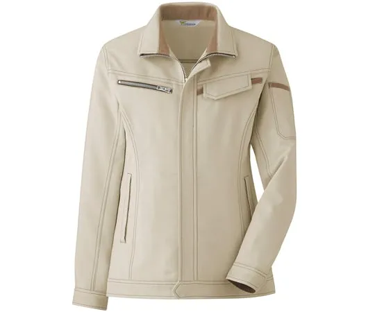 65-1316-96　Ladies Work Clothes, VERDEXCEL Long Sleeve Jumper Ivory 7 VELS2520-UE-7　VELS2520-UE-7
