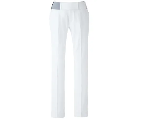 65-1271-87　Work Clothes, Ladies Comfortable Pants White S VEM60-SITA-S　VEM60-SITA-S