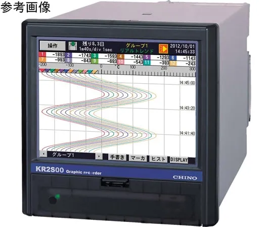 67-2982-28　Graphic Recorder 6 Points H144 X W144 X D200Mm　KR2S6PSG0A-NNN