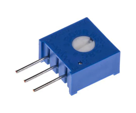63-4851-91　10kΩ Through Hole Trimmer Potentiometer 0.5W Side Adjust Bourns 3386 Series　3386W-1-103LF