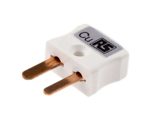 63-4777-92　RS PRO Copper Miniature Quick Wire Plug Connector for *** with Temperature Sensor Type CU, Miniature　381-7520