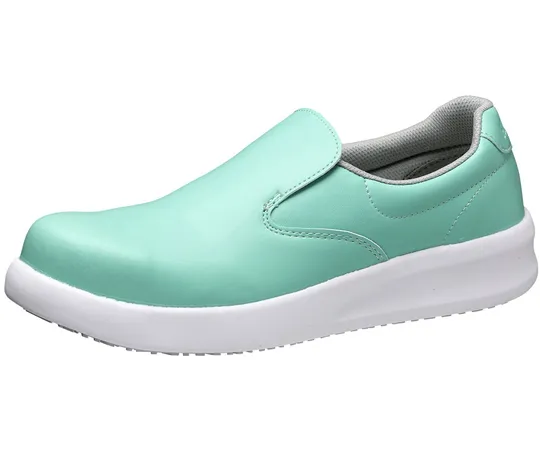 67-6619-23　JSAA Class A Certified Ultra-Anti-Slip Work Shoes with Toe Box High Grip The Force Green 21.0 cm　NHF-600-GR-21.0