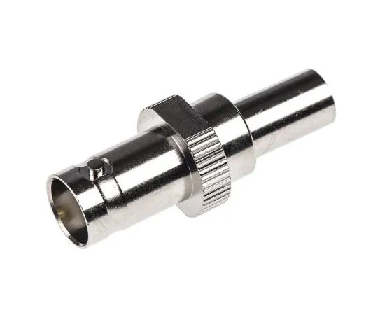 63-4874-42　RS Pro Straight 75Ω Cable Mount BNC Connector, jack, Nickel, Crimp Termination, RG59　546-3850