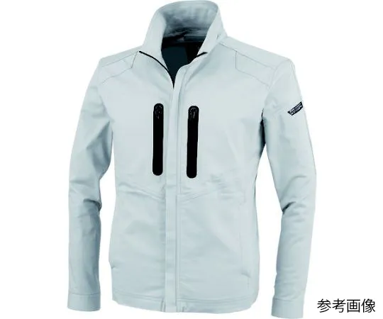 65-8388-68　Long Sleeve Blouson Silver Gray 3L　1720-22-3L