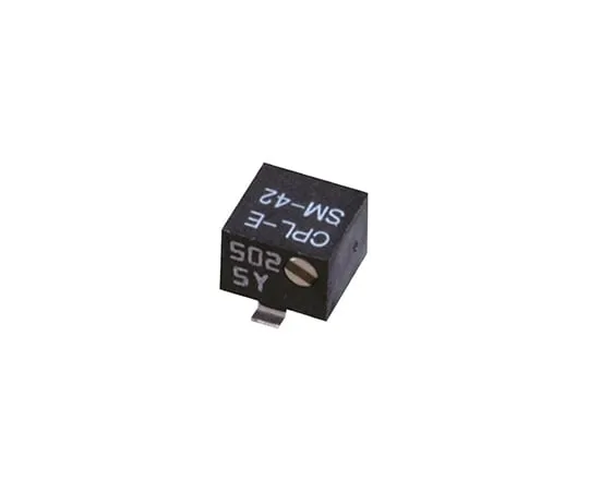 63-4880-60　Semi-Fixed Resistor 2 kΩ 0.25 W 1 Bag (5 Pieces)　SM-42B2kOhm