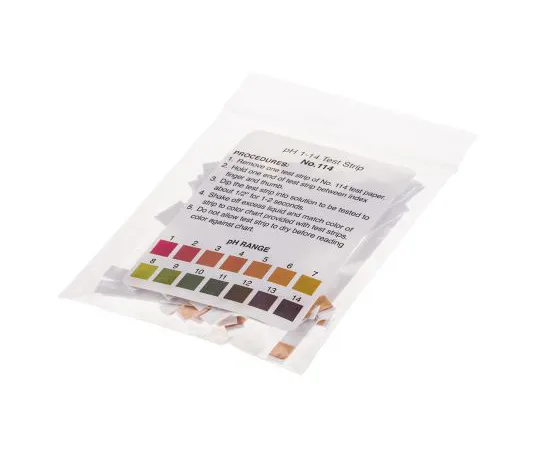 63-4748-54　［Discontinued］Single Parameter(s) pH pH Test Strip, max. measurement 14pH　CZ-0114
