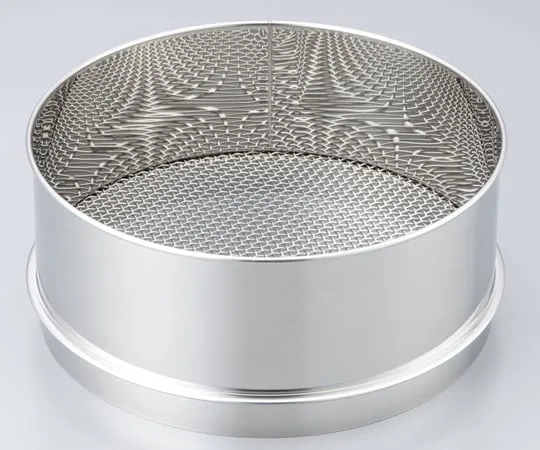 65-9393-21　Stainless Sieve φ300 x 100 mm 125.0 mm with Calibration Certificate (ISO9001)