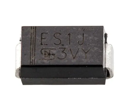 63-4916-84　Taiwan Semi 600V 1A, Silicon Junction Diode, 2-Pin DO-214AC ES1J R2　ES1J R2