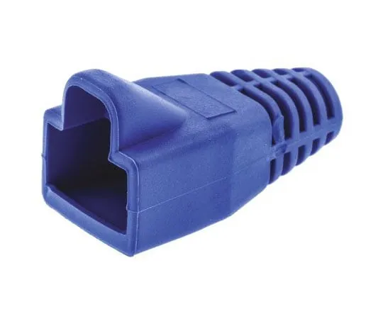 63-4724-66　RS RJ45 RJ Connector Hood, Blue 27.7mm Length　201-0267