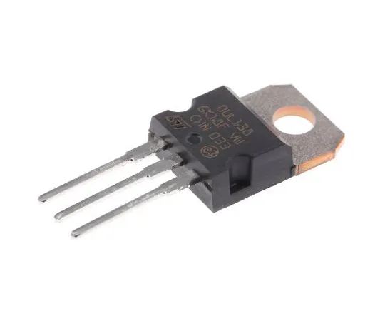 63-4820-23　STMicroelectronics BUL138 NPN Transistor, 5 A, 400 V, 3-Pin TO-220　BUL138