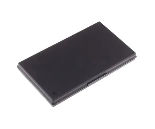 63-4790-18　Conductive Carbon, Polypropylene ESD Box, 229 x 126 x 23mm　420-1386