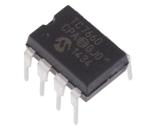 63-4727-06　Microchip TC7660CPA, Charge Pump 8-Pin, PDIP　TC7660CPA