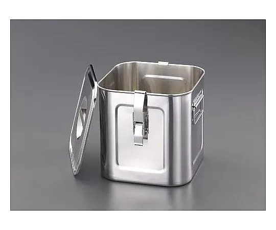 62-9129-20　[Stainless Steel] Deep Box (With Lid)　EA508SC-152
