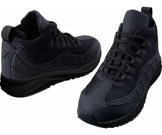 64-0984-50　Safety Shoes Middle Cut Black 25.0 cm　S1193