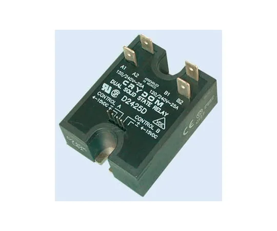 63-4738-89　Sensata / Crydom 20 A Solid State Relay, Zero Cross, Surface Mount, Triac, 280 V Maximum Load　TD2420Q