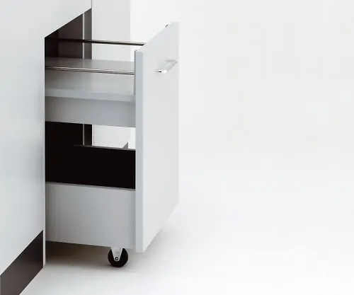 3-2003-01　［Discontinued］Central Laboratory Bench Wooden Type, with Side Space 1800 x 1500 x 800　SAO-1815-SY