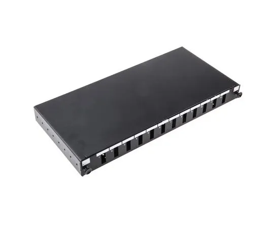 63-4665-17　RS PRO Single Mode Fibre Optic Patch Panel With 12 Ports Populated, 1U　121-3965