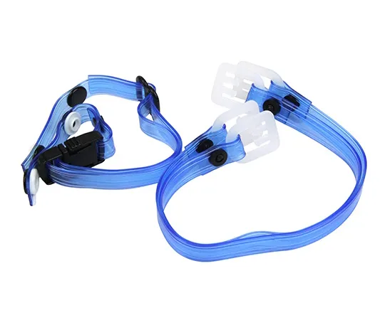 67-4541-09　Chinstrap Transparent Vinyl Blue　NO.TE-4